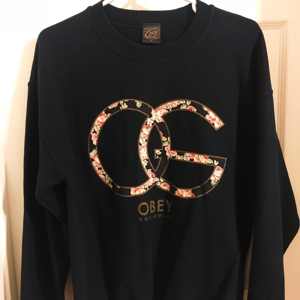 Obey OG Floral Pullover